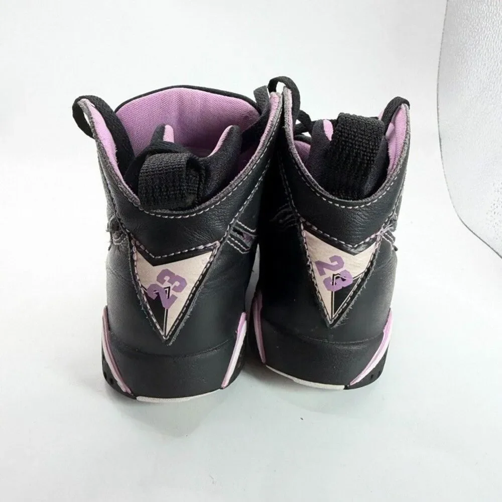 Nike Air Jordan 7 Retro Barely Shoes Size 12c Black Grape DV2257-055